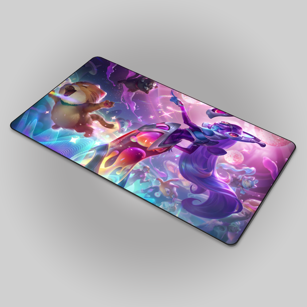 Allleftout Space Groove Lissandra Mouse Pad