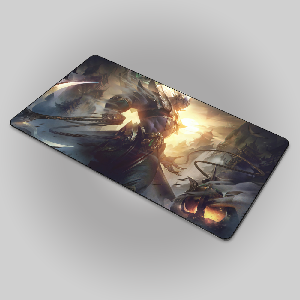 Allleftout Lunar Emperor Thresh Mouse Pad
