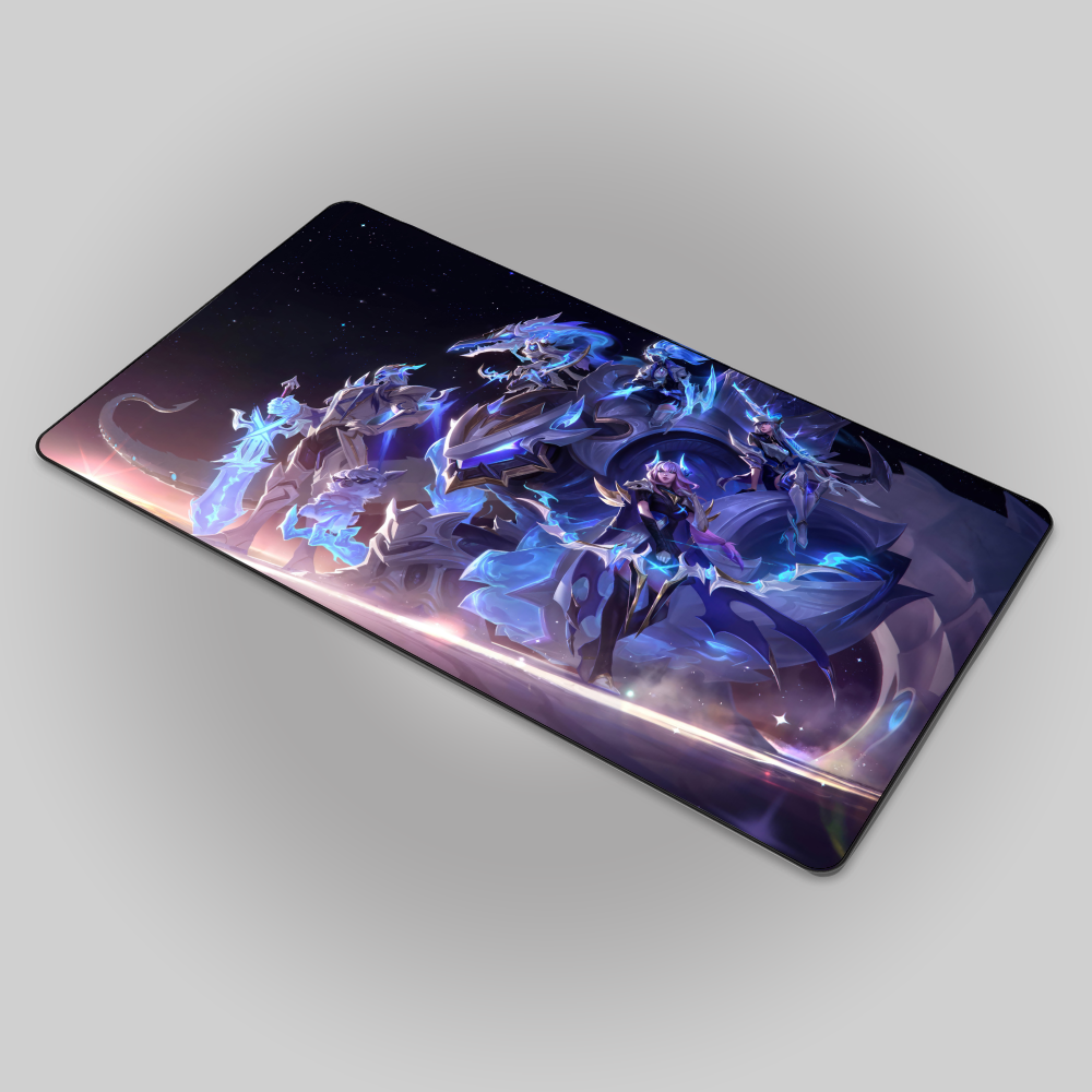 Allleftout Drx Ashe, Caitlyn, Akali, Maokai, Kindred And Aatrox Mouse Pad