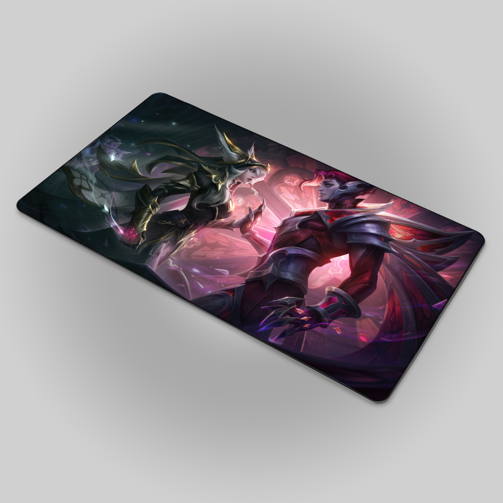 Allleftout Broken Covenant Xayah And Rakan Mouse Pad