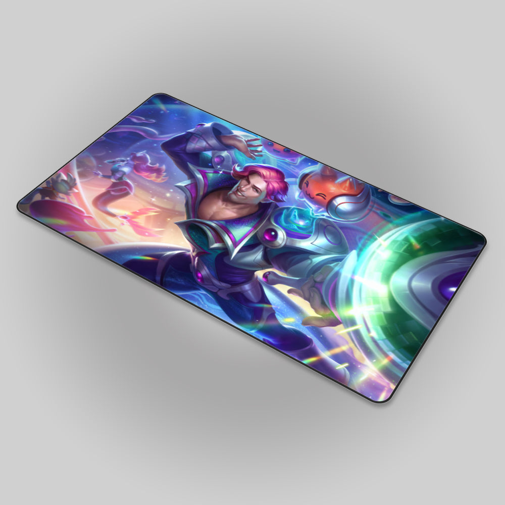 Allleftout Space Groove Taric Mouse Pad