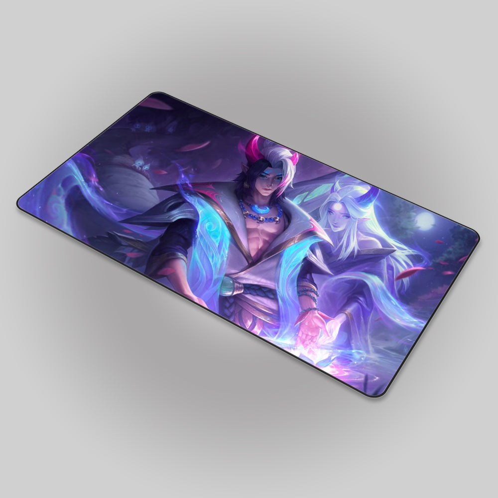 Allleftout Spirit Blossom Aphelios Mouse Pad