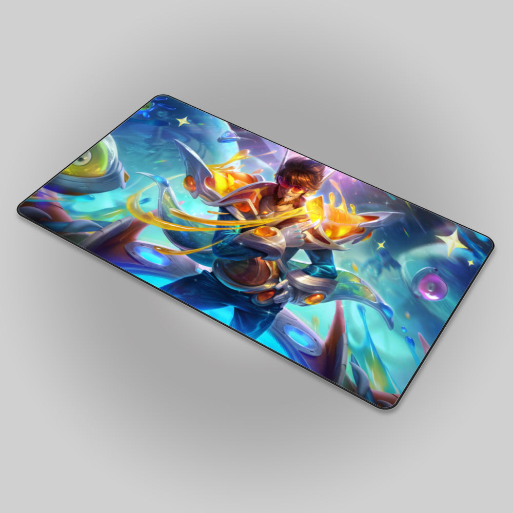 Allleftout Space Groove Twisted Fate Mouse Pad