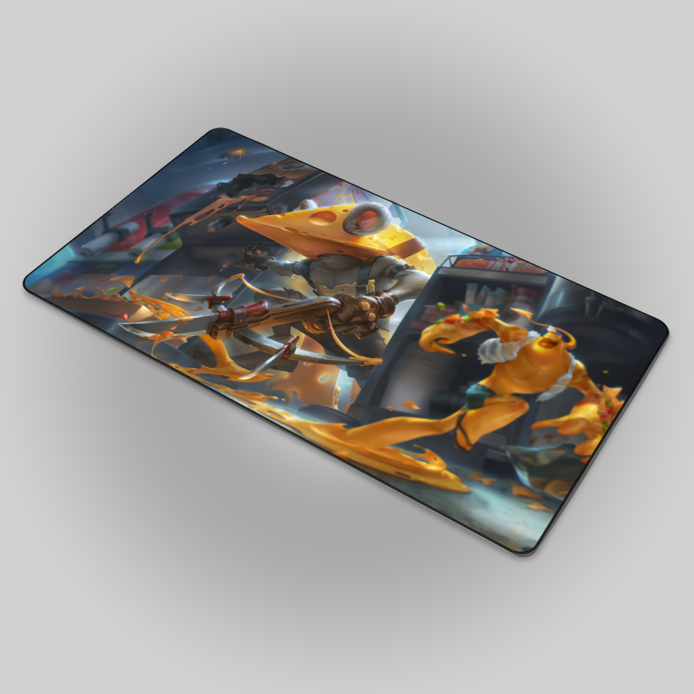 Allleftout Cheddar Chief Twitch Mouse Pad