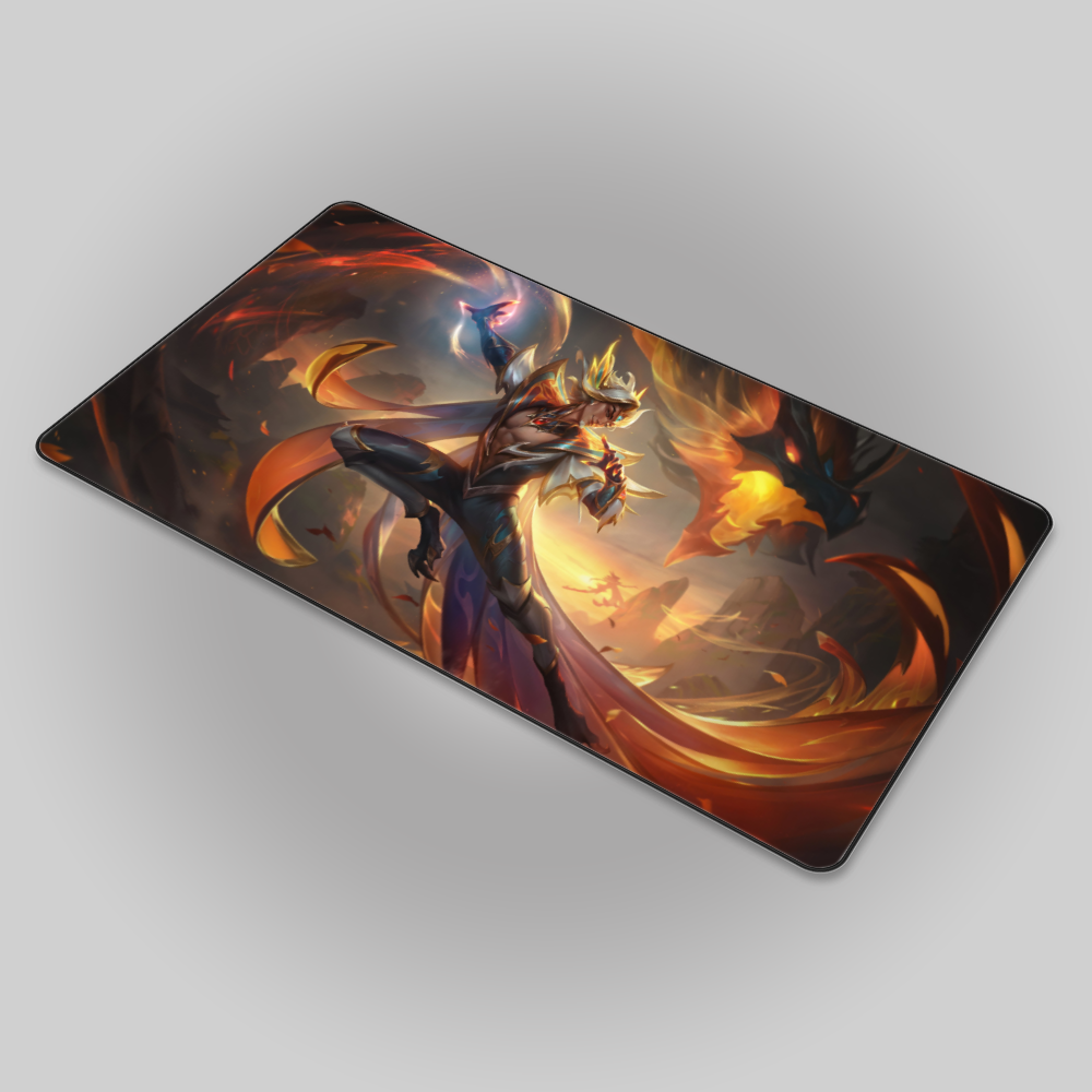 Allleftout Dragonmancer Rakan Mouse Pad