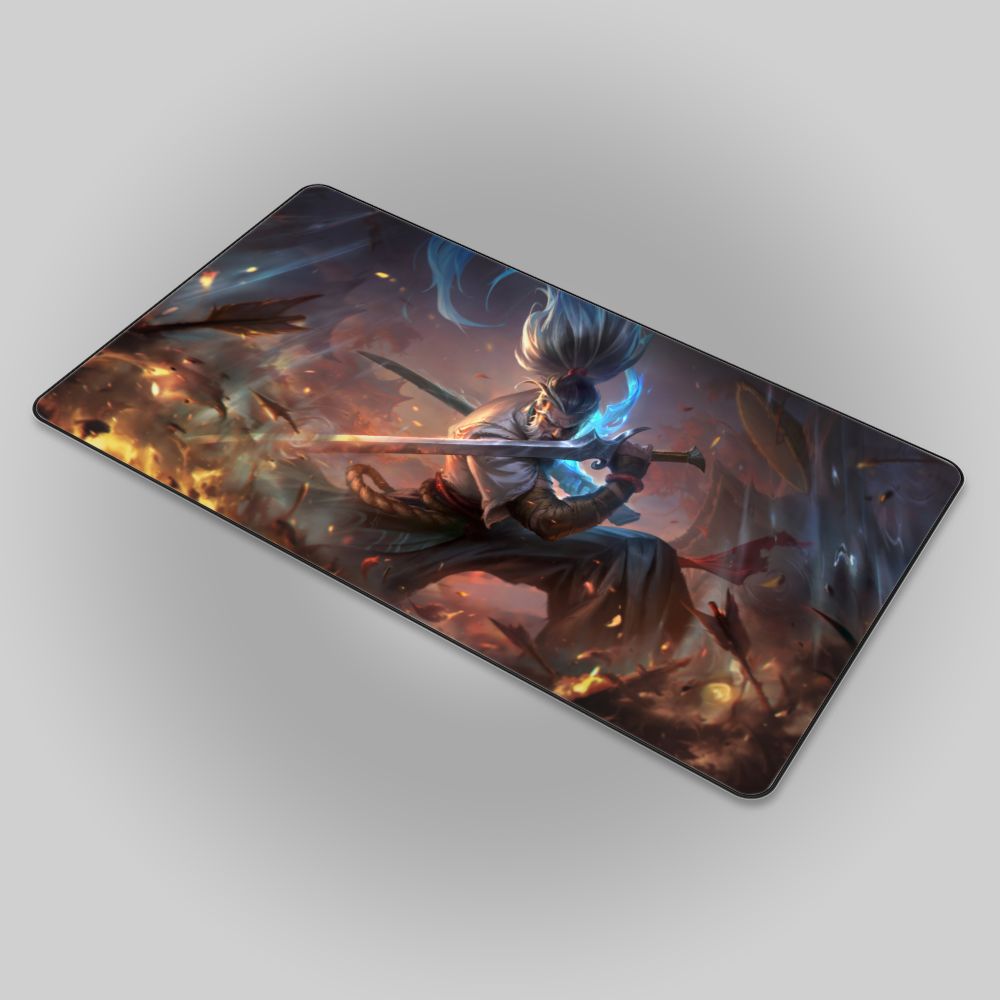 Allleftout Foreseen Yasuo Mouse Pad