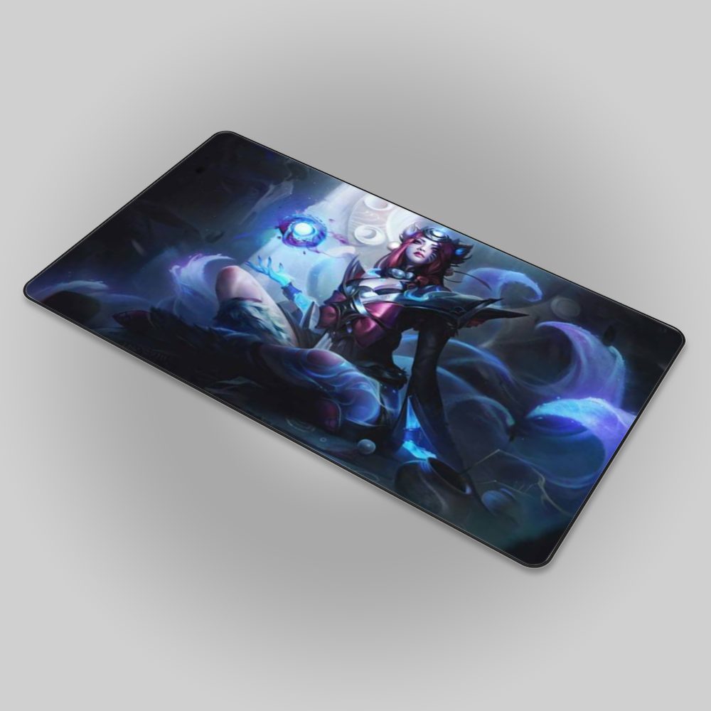 Allleftout Snow Moon Ahri Mouse Pad