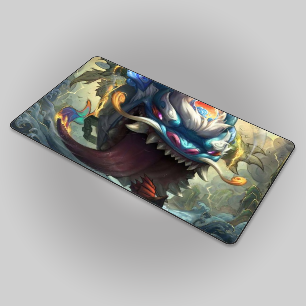 Allleftout Shan Hai Scrolls Tahm Kench Mouse Pad