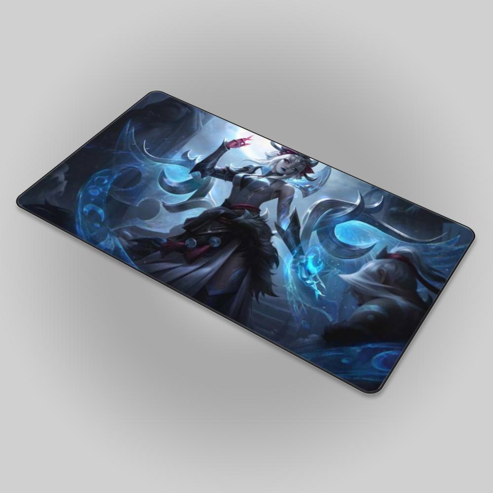 Allleftout Snow Moon Morgana Mouse Pad