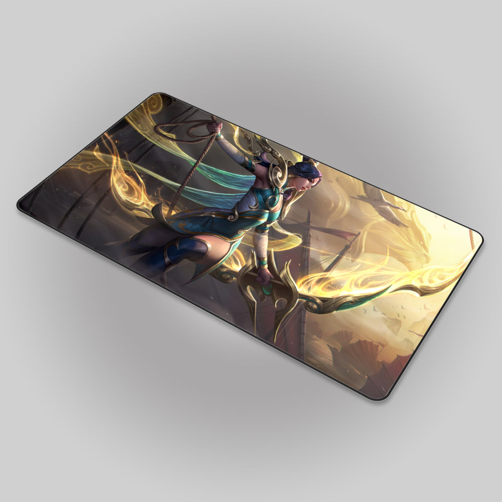 Allleftout Lunar Empress Ashe Mouse Pad