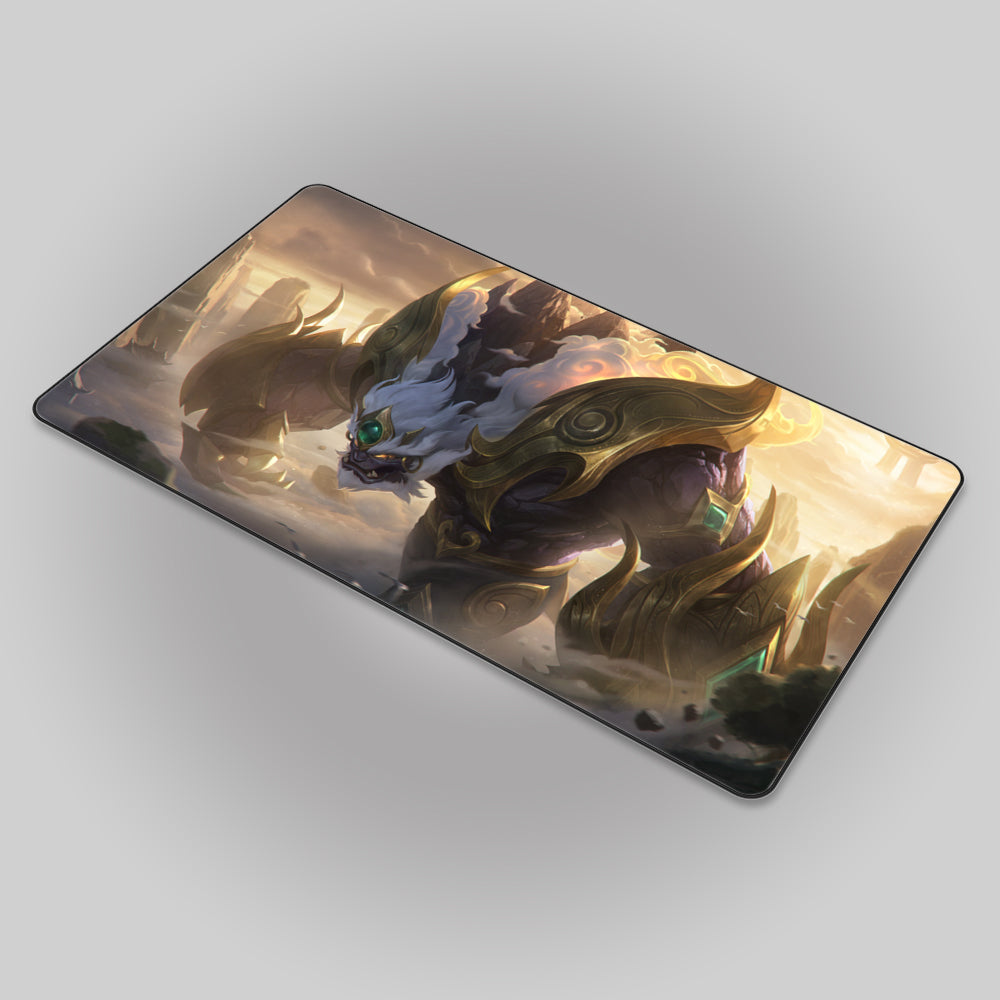 Allleftout Lunar Guardian Malphite Mouse Pad