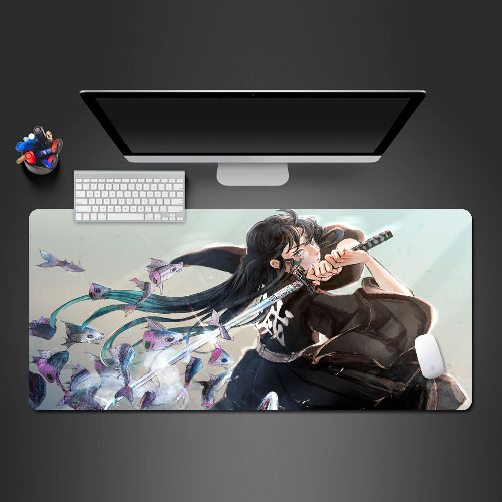 Allleftout Muichiro Tokito Desk Pad