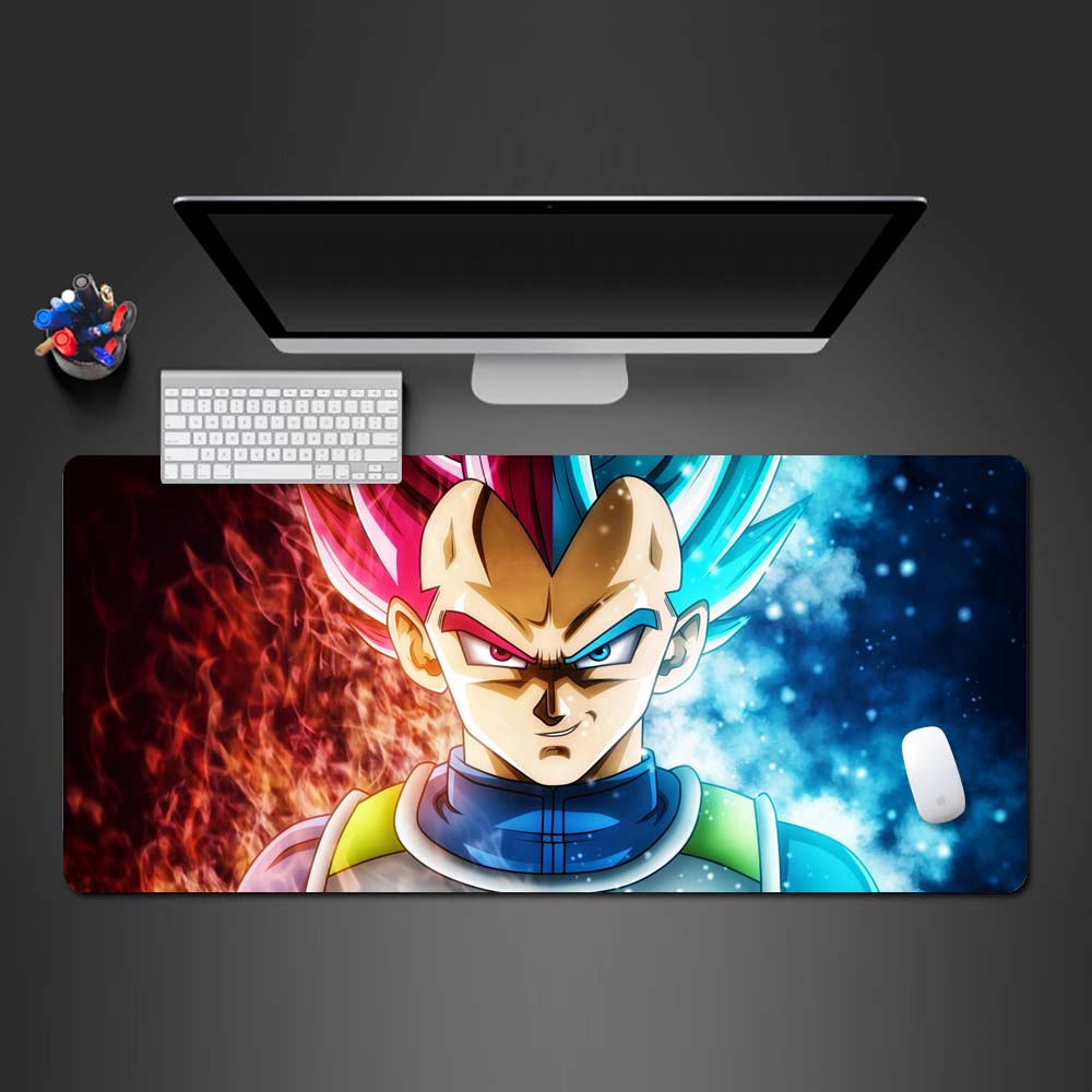 Allleftout Dragon Ball Vegeta God Desk Pad
