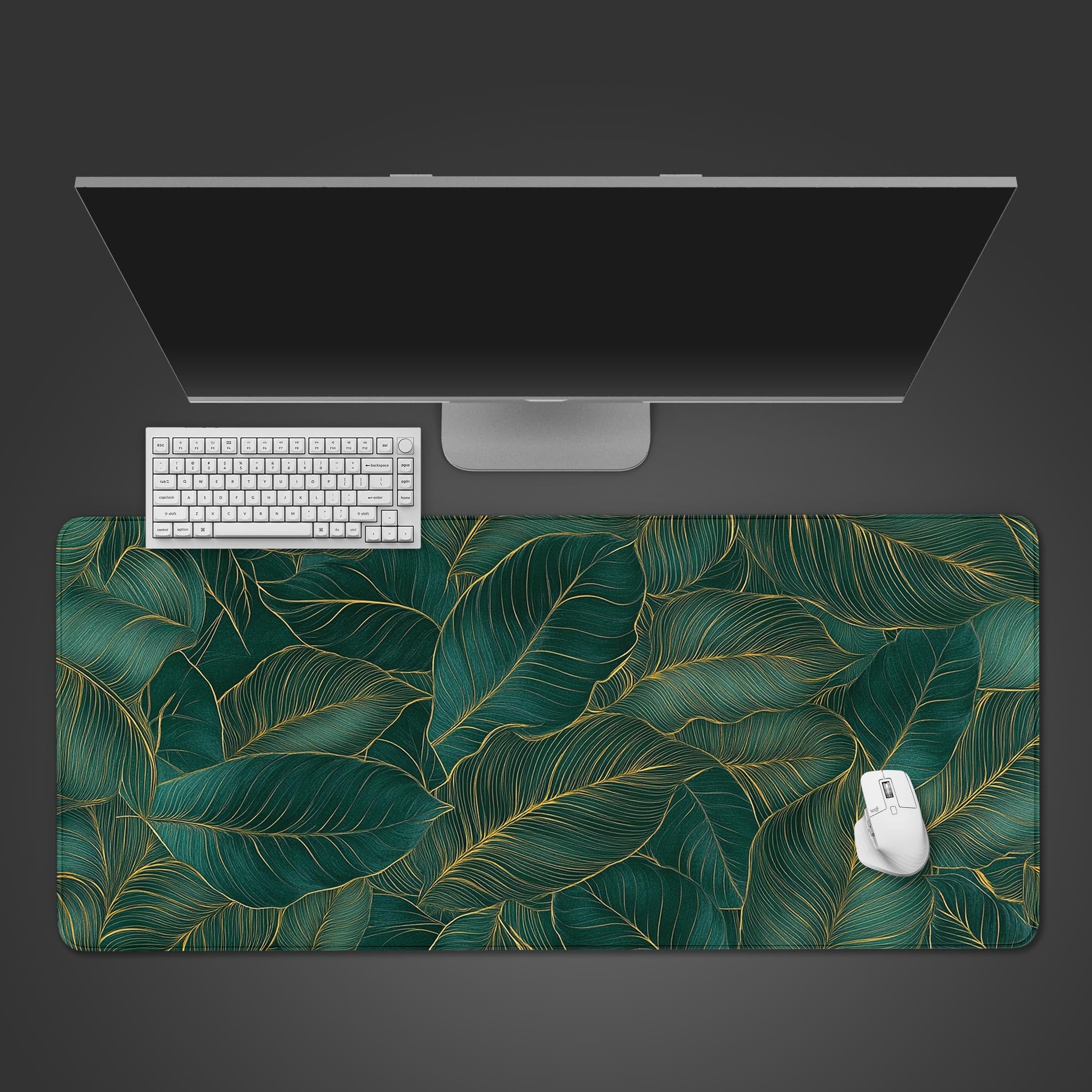 Allleftout Nature Green Desk Pad