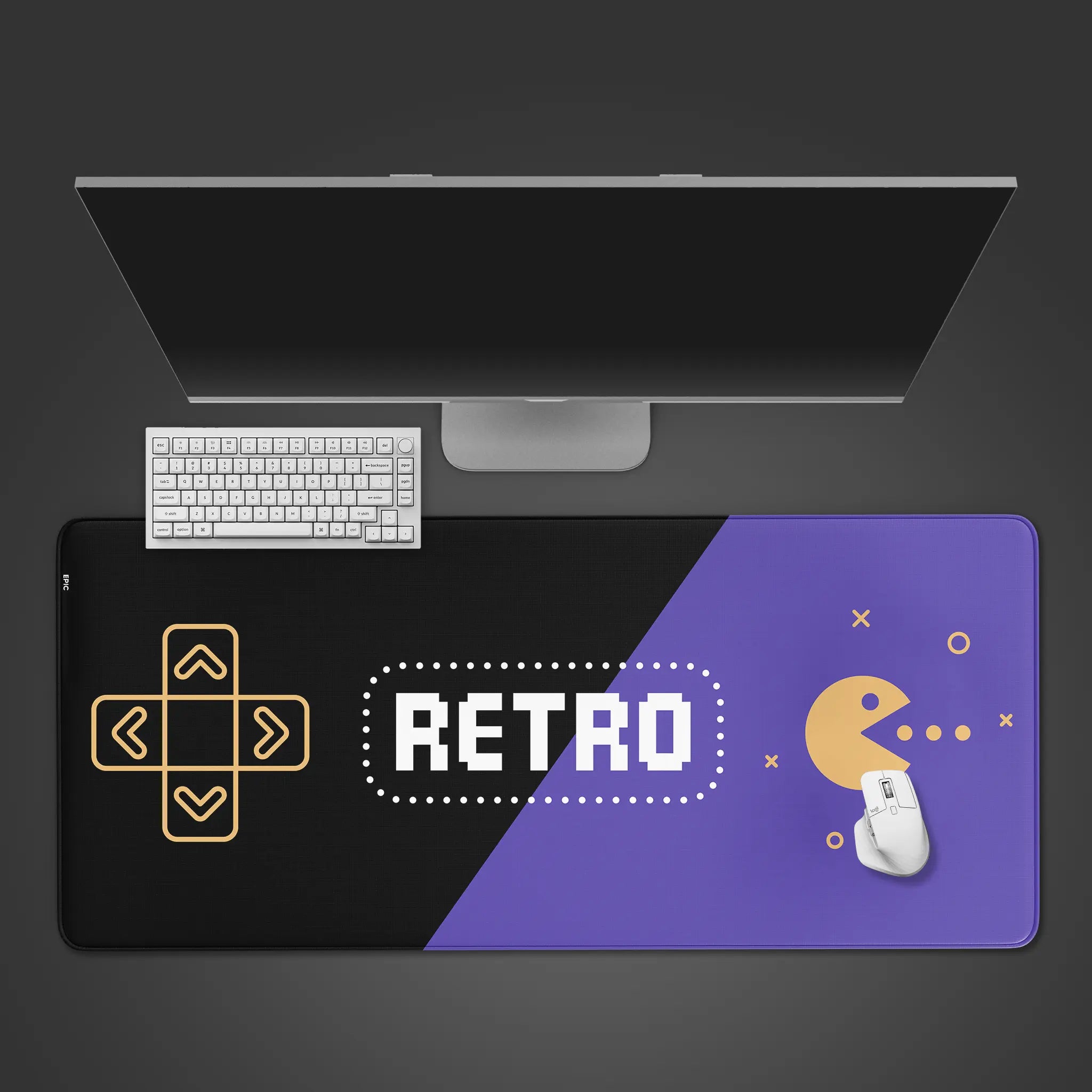 Allleftout Retro Desk Pad