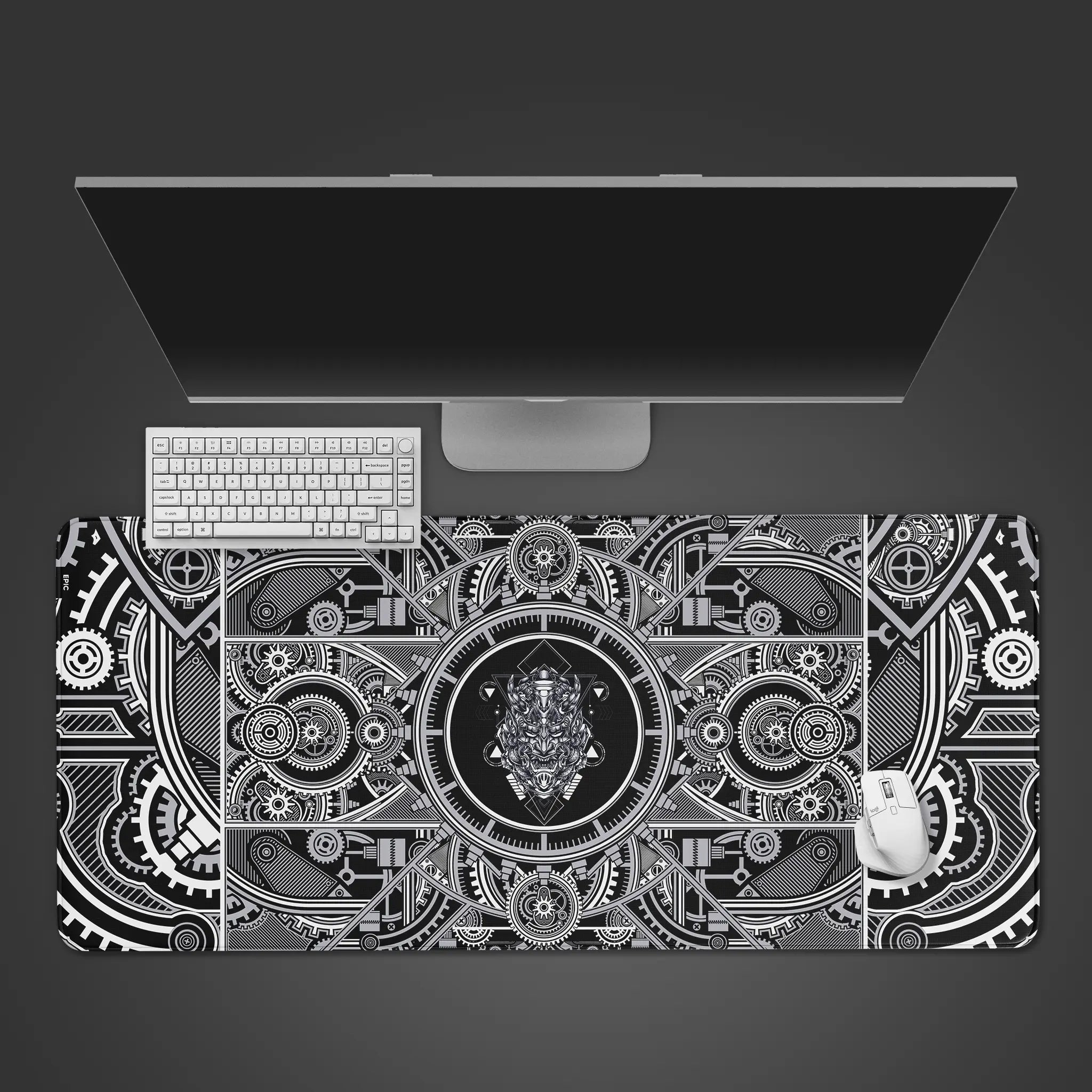 Allleftout Mecha Samurai Desk Pad