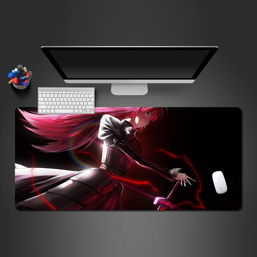 Allleftout Saber Desk Pad