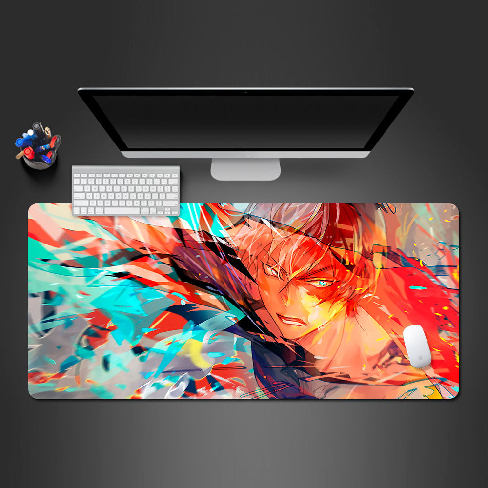 Allleftout Shoto Todoroki Desk Pad - Custom Edition
