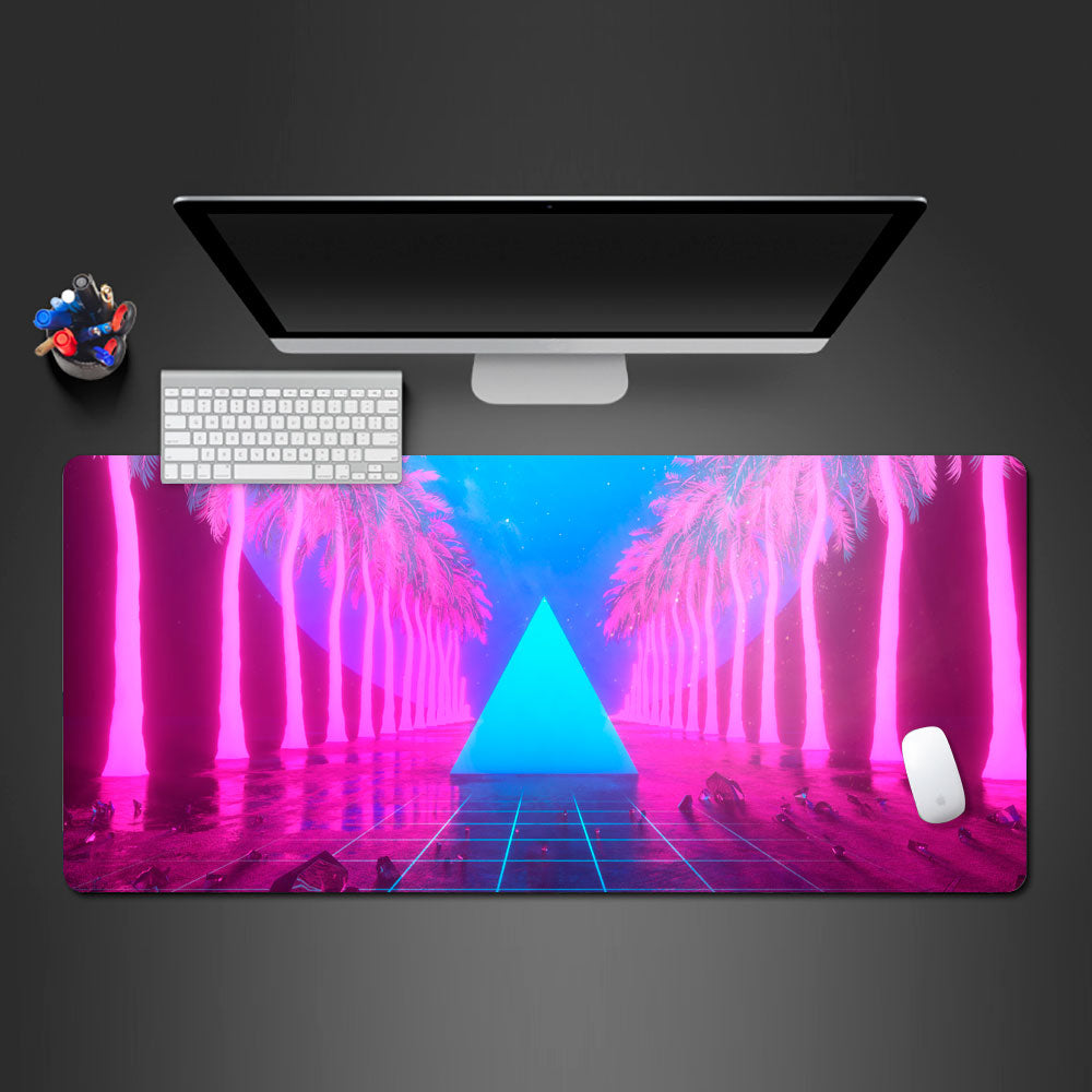 Allleftout Miami Triangle Desk Pad