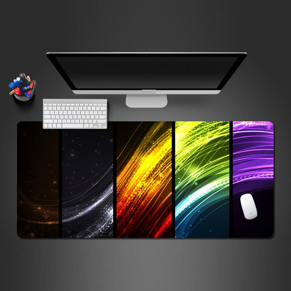 Allleftout Five Colors Slicing Desk Pad
