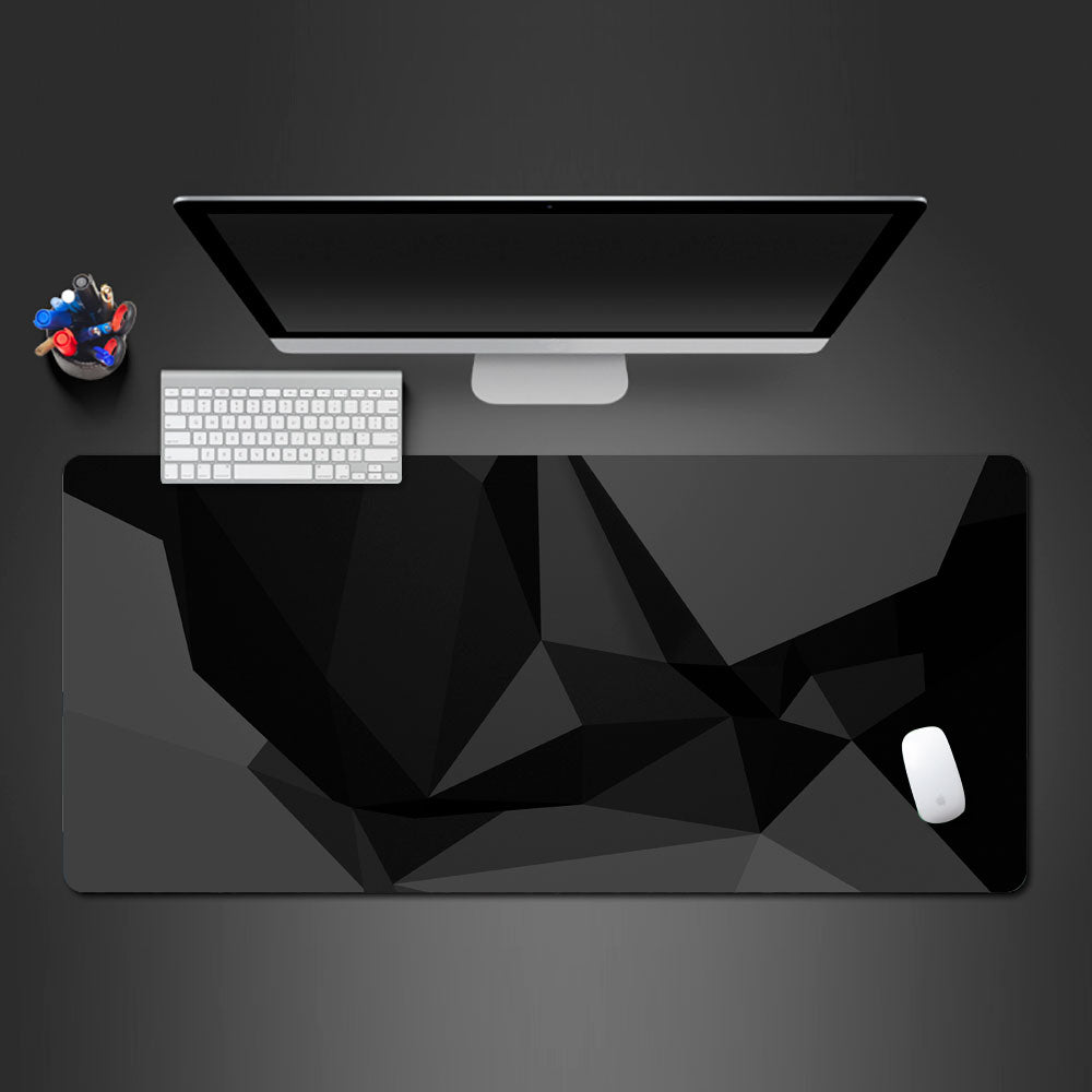 Allleftout Dark Abstract Desk Pad