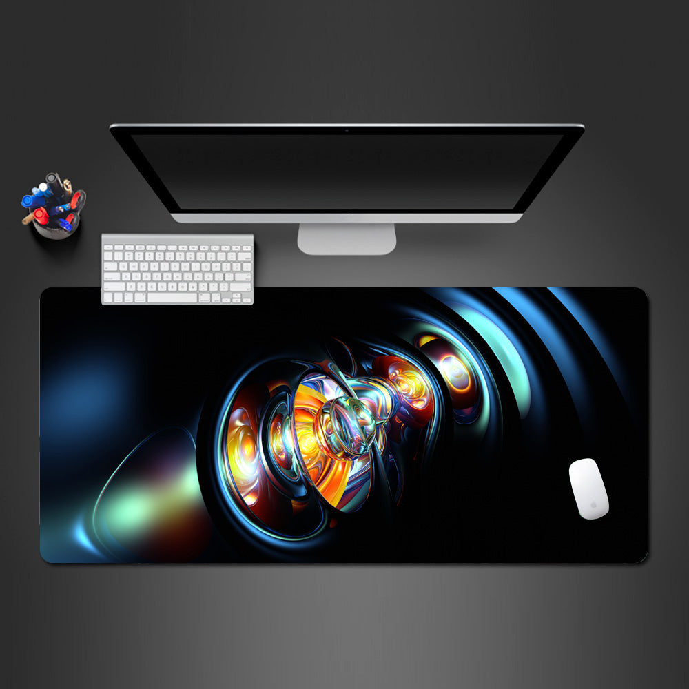Allleftout Doodle Abstract Desk Pad