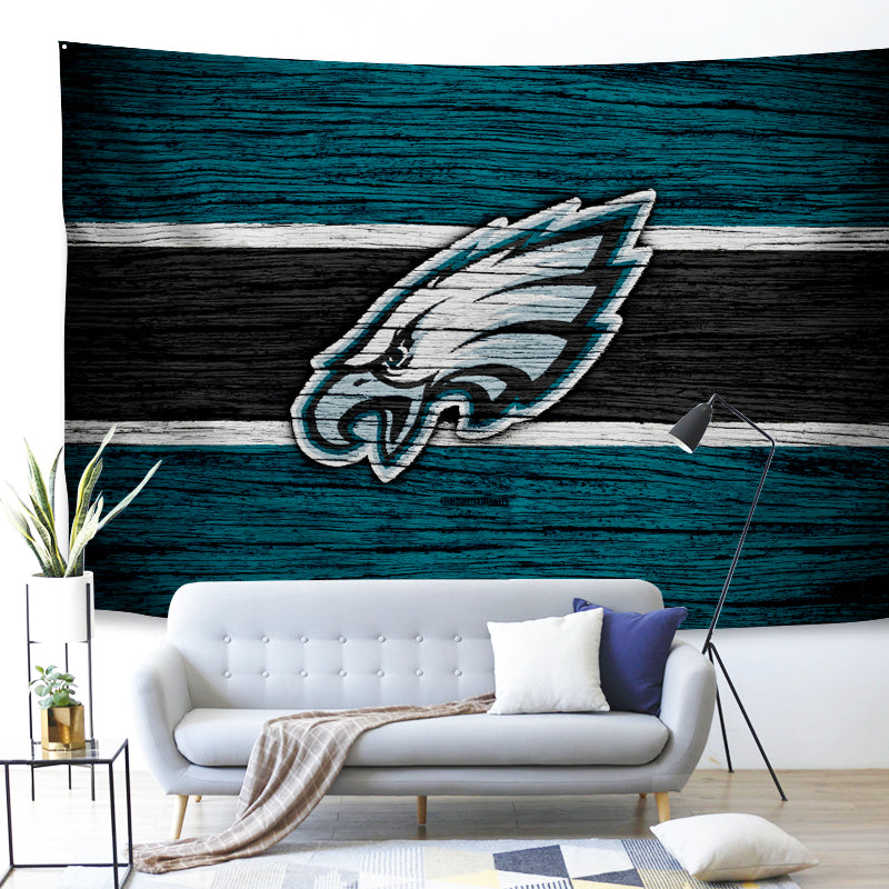 Philadelphia Eagles Football League Wall Decor Hanging Tapestry Home Bedroom Living Room Decoration