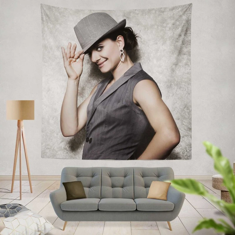 Pole Vaulter World Champion Yelena Isinbayeva Tapestry
