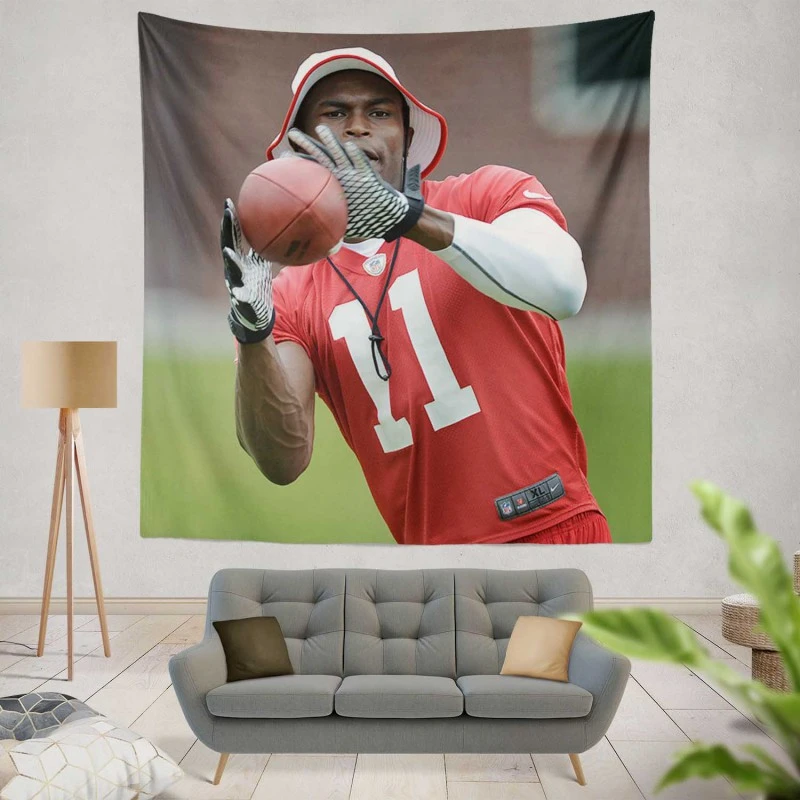 Julio Jones Classic NFL Football Player Tapestry