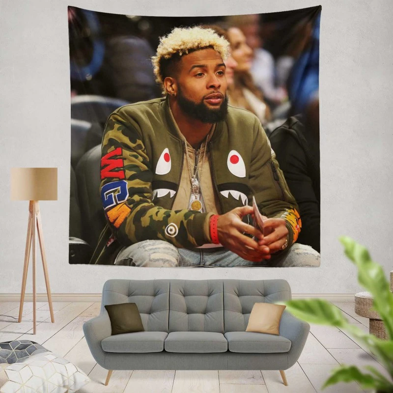 Odell Beckham Jr NFL Tapestry
