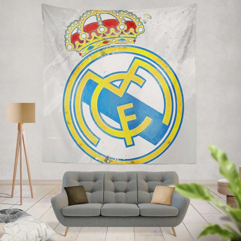 Outstanding Soccer Club Real Madrid CF Tapestry