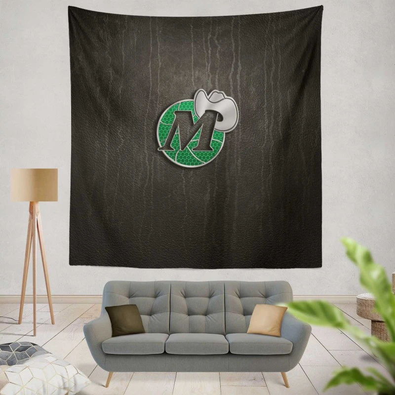 Strong NBA Basketball Team Dallas Mavericks Tapestry