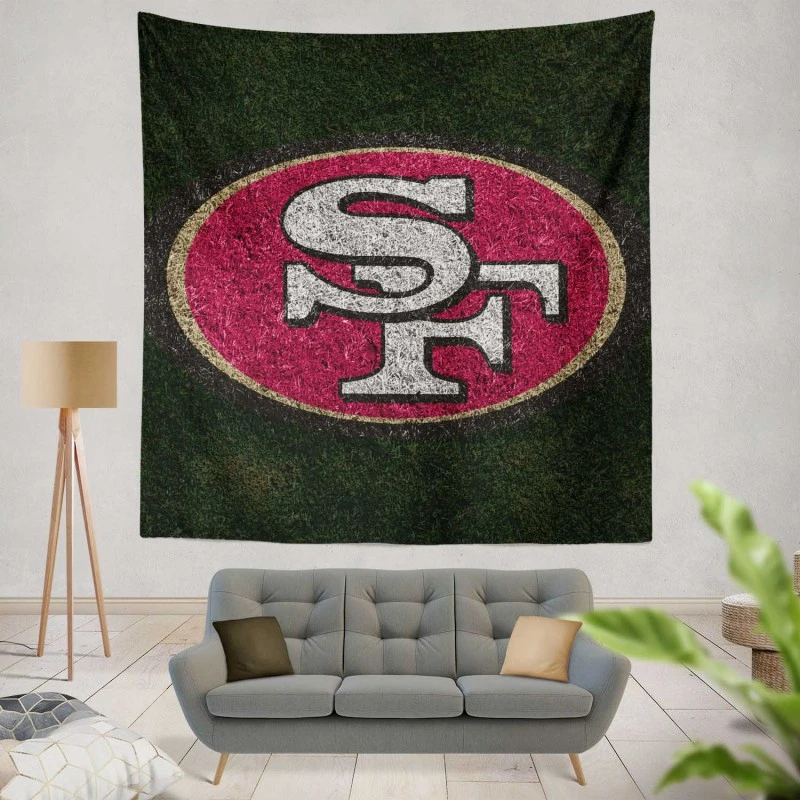 San Francisco 49ers NFL Football Player Tapestry
