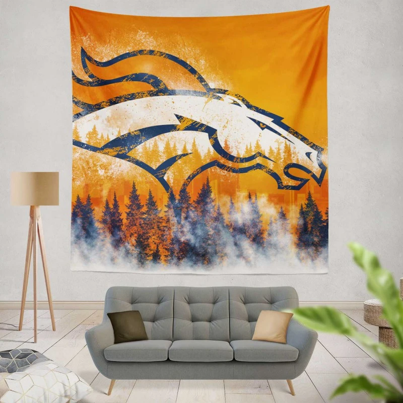 NFL Denver Broncos Super Bowl Champions Tapestry