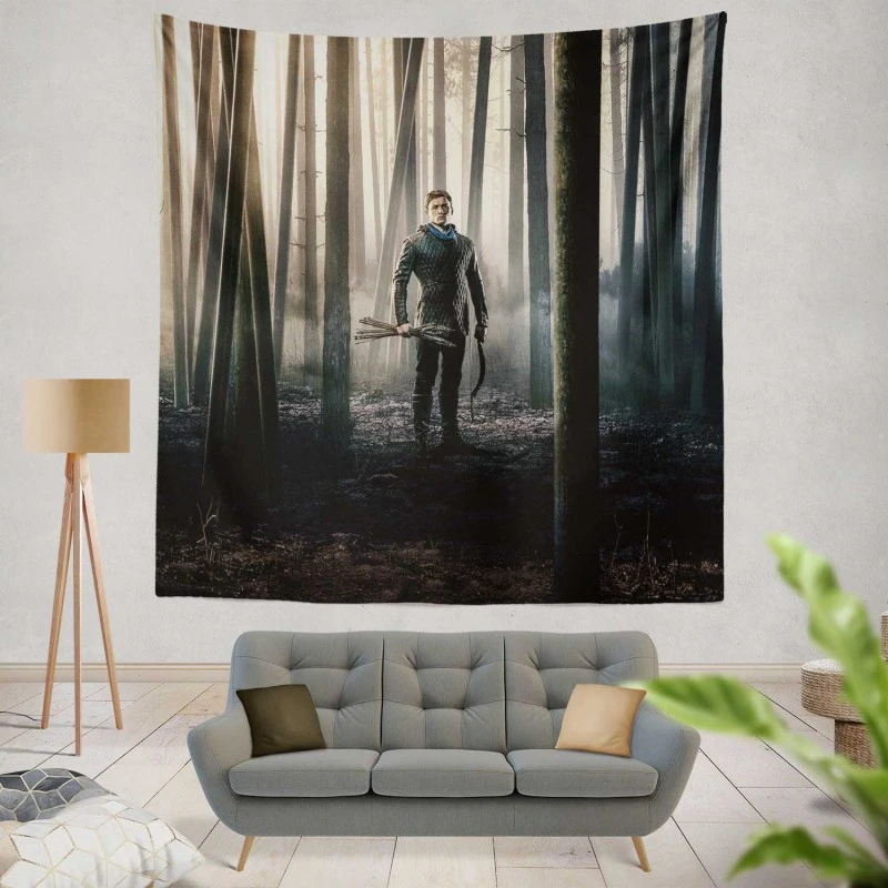 Robin Hood Movie Taron Egerton Wall Hanging Tapestry