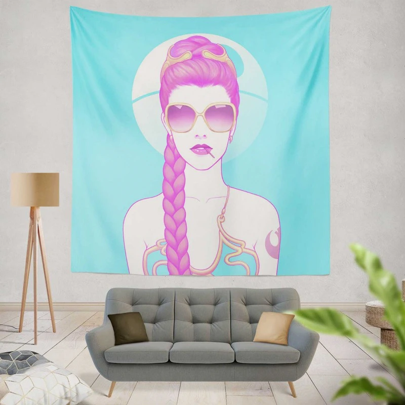 Star Wars Movie Princess Leia Wall Hanging Tapestry