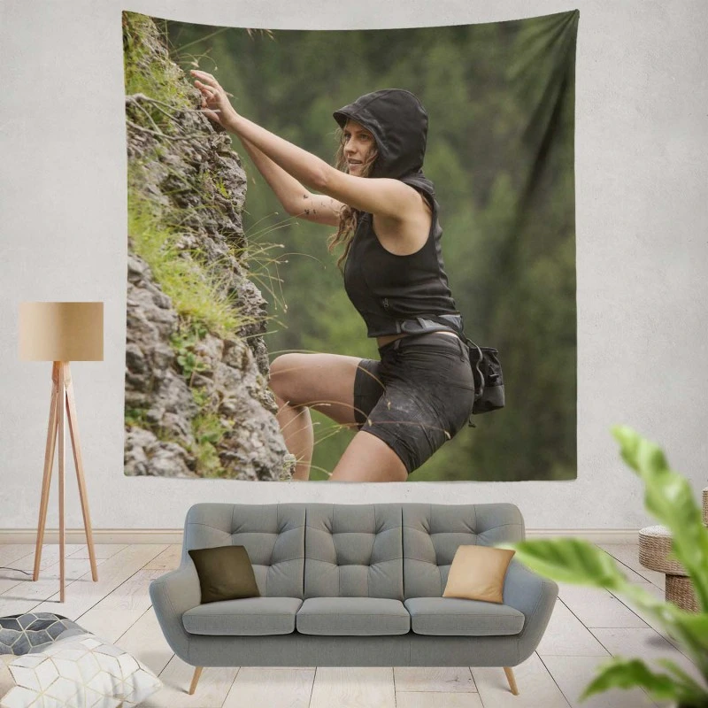 Point Break Movie Teresa Palmer Samsara Wall Hanging Tapestry