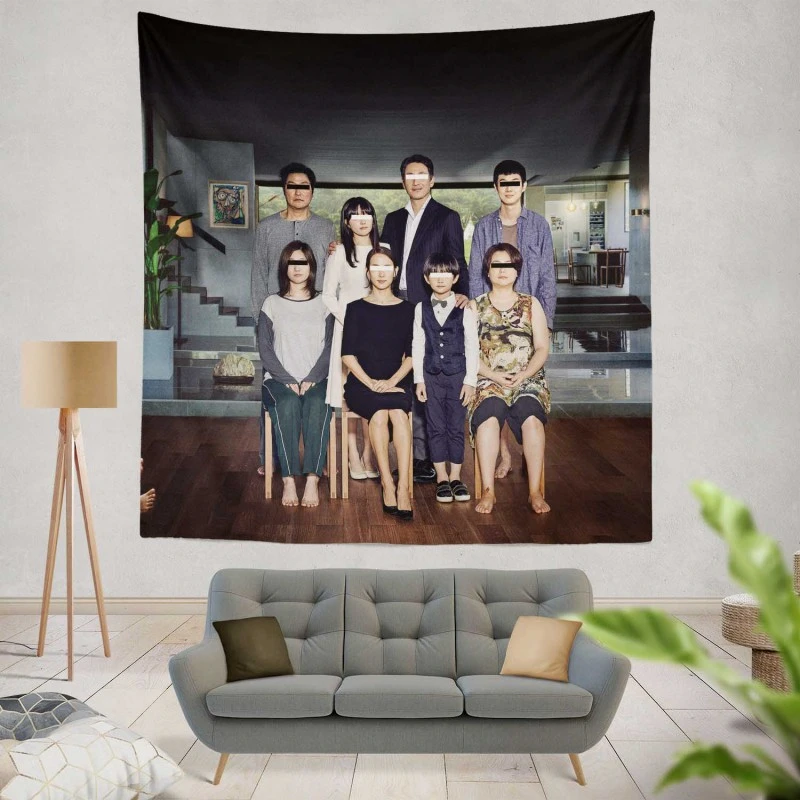 Parasite Movie Wall Hanging Tapestry
