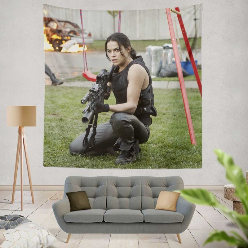 Resident Evil Retribution Horror Movie Wall Hanging Tapestry