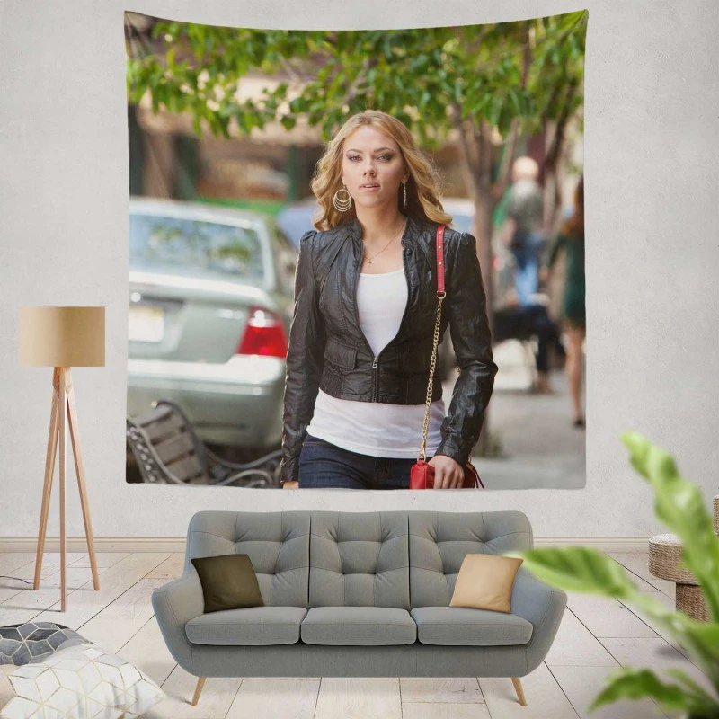 Scarlett Johansson in Don Jon Movie Wall Hanging Tapestry