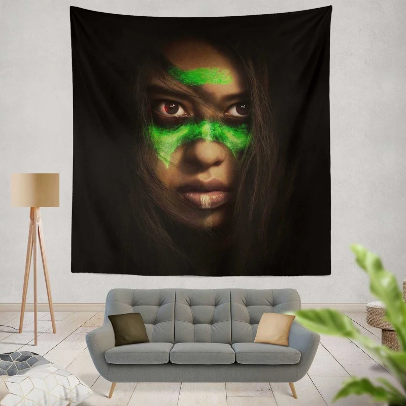 Prey Movie Amber Midthunder Wall Hanging Tapestry
