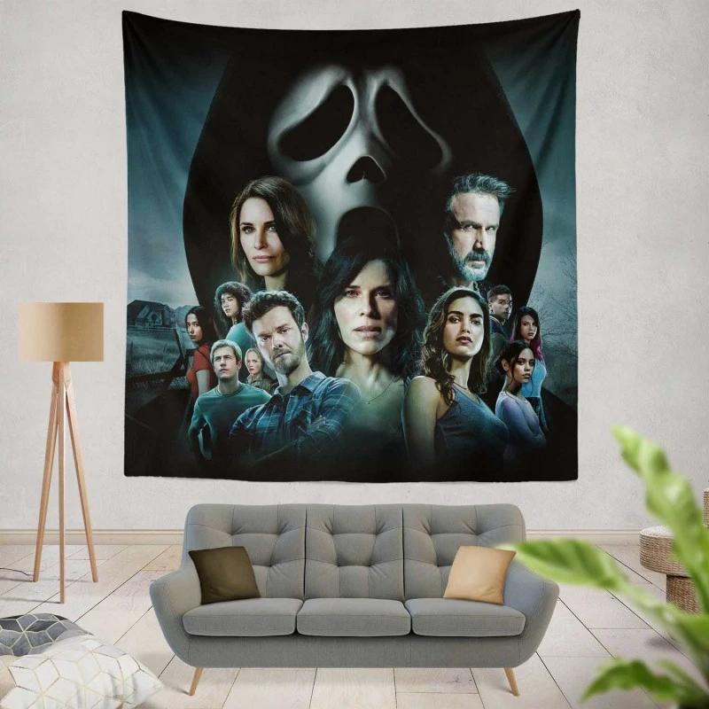 Scream Movie Horror Wall Hanging Tapestry