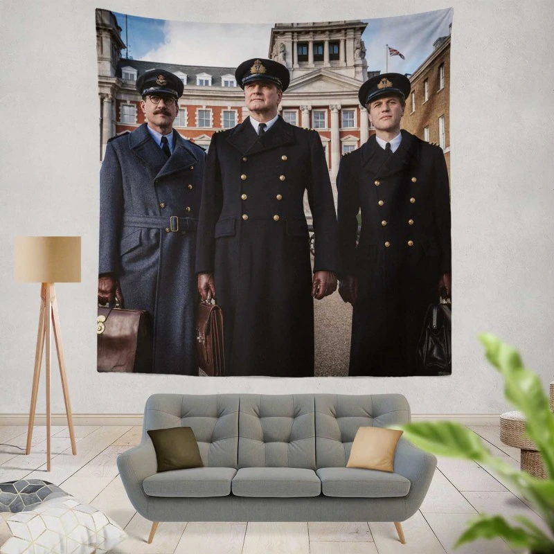 Operation Mincemeat Movie Colin Firth Wall Hanging Tapestry