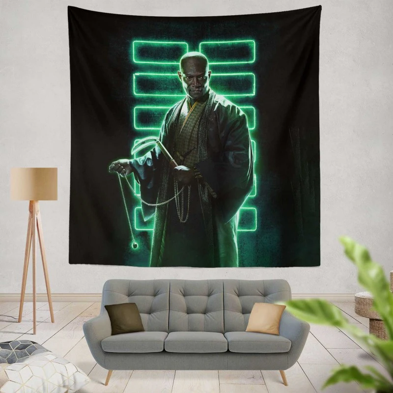 Peter Mensah As Blind Master In Snake Eyes Movie Wall Hanging Tapestry