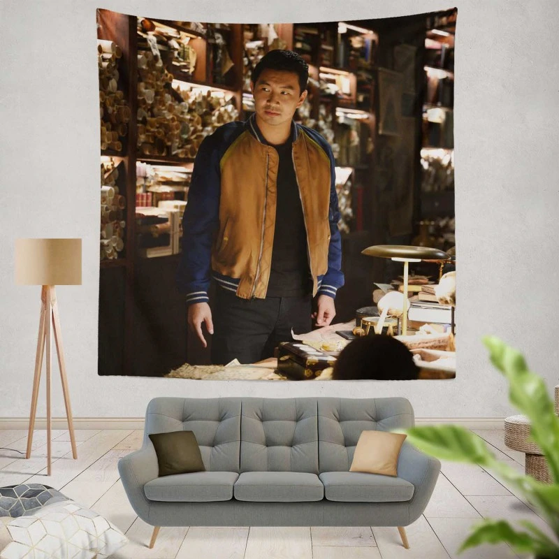 Shang-Chi and the Legend of the Ten Rings Movie Simu Liu Wall Hanging Tapestry