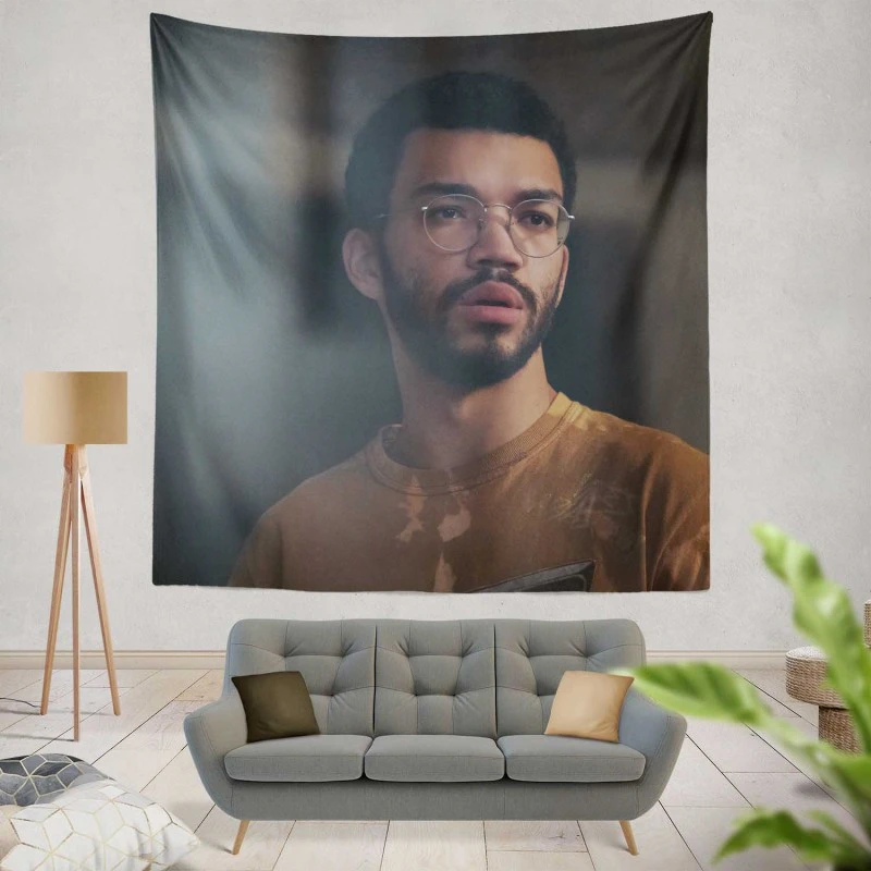 The Voyeurs Movie Justice Smith Wall Hanging Tapestry