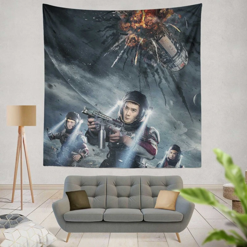 Mutation On Mars Movie Wall Hanging Tapestry