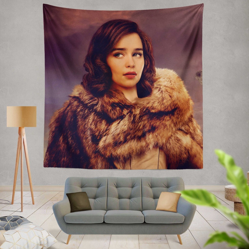 Solo A Star Wars Story Movie Emilia Clarke Qira Wall Hanging Tapestry