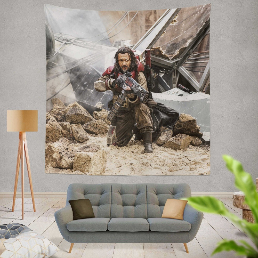 Rogue One A Star Wars Story Movie Jiang Wen Rogue One A Star Wars Story Star Wars Wall Hanging Tapestry