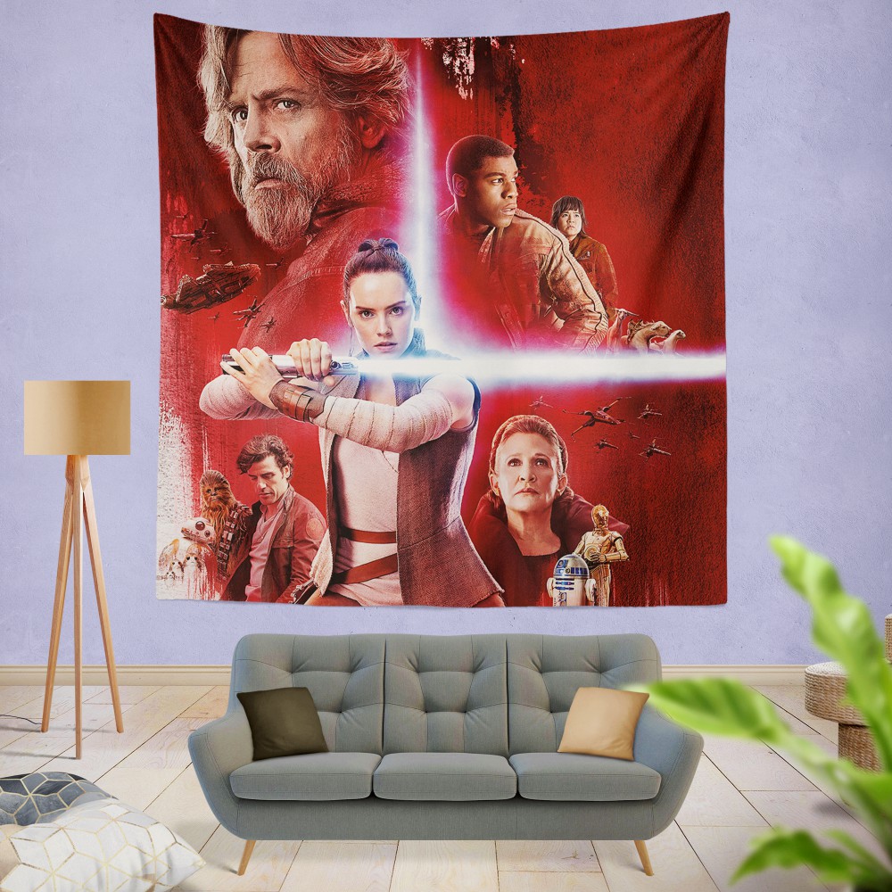 Star Wars The Last Jedi Wall Hanging Tapestry